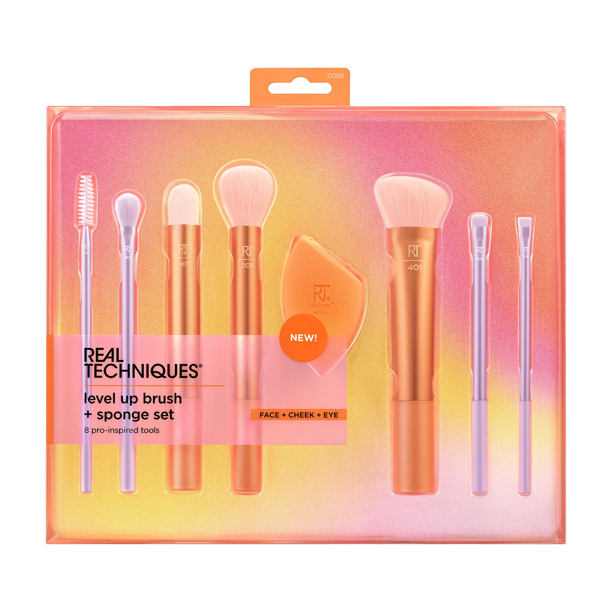 Real techniques Level Up Brush + Sponge Set ( limited edition )