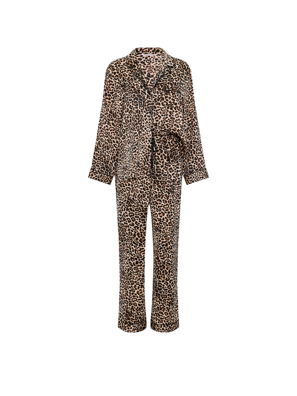 Victoria's Secret Signature Satin Long Pajama Set