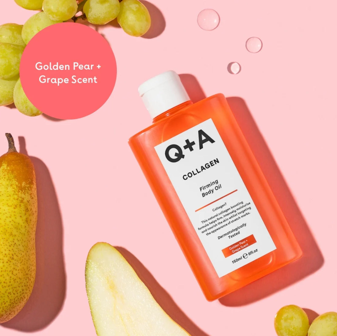 Q+A Collagen Body Oil