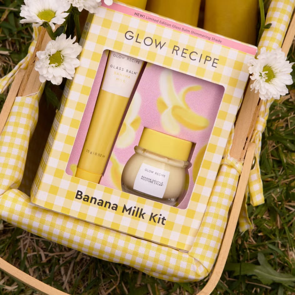 Glow Recipe Banana Milk Glass Balm Kit