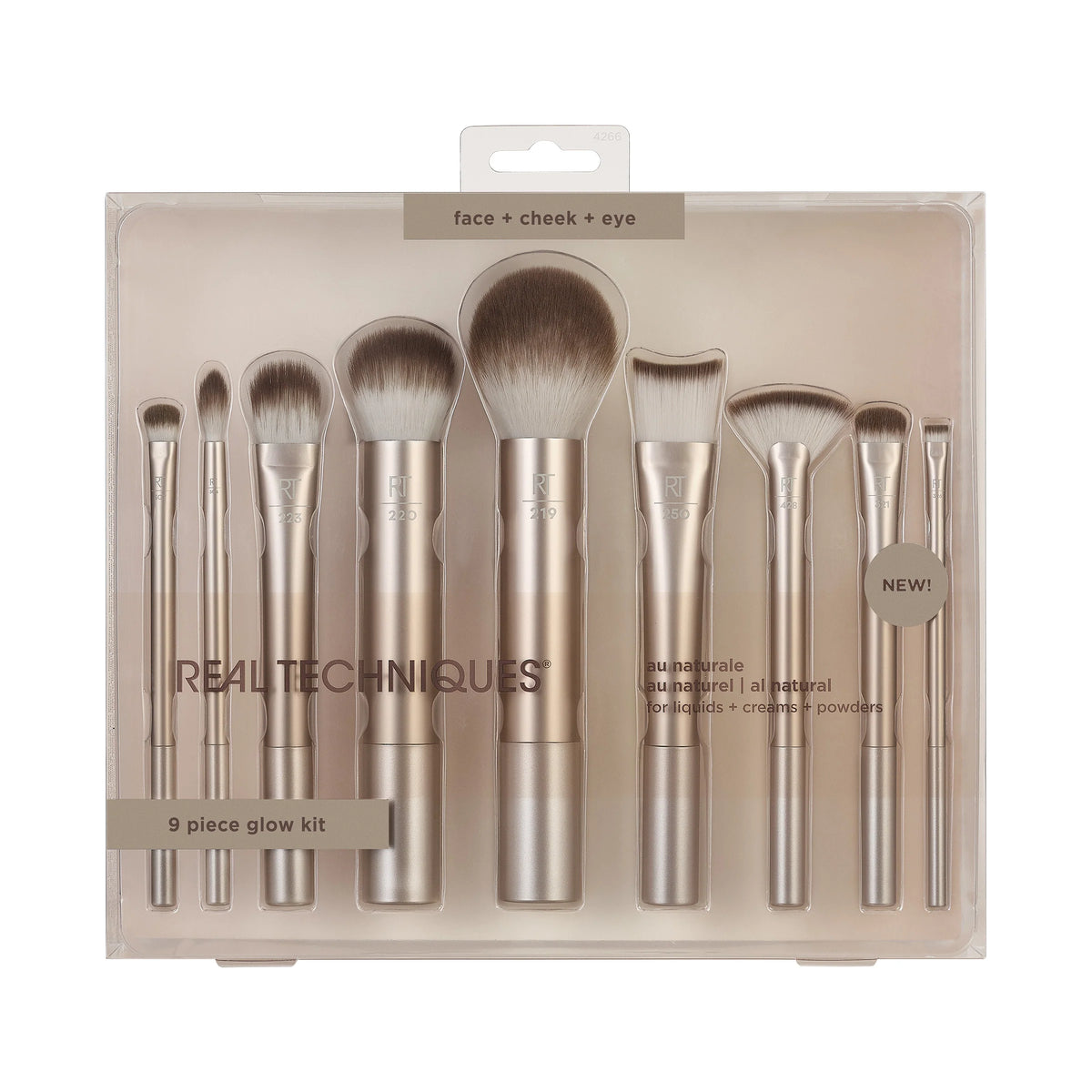 Real techniques Brush Set - 9 pieces