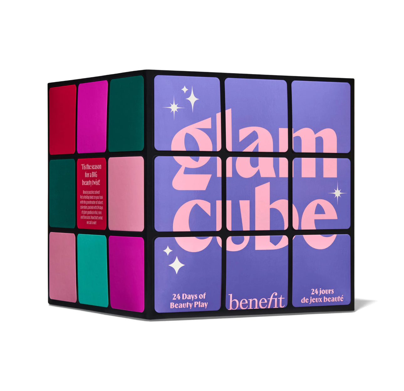 Benefit Cosmetics 
Glam Cube 24-Day Makeup Advent Calendar Gift Set