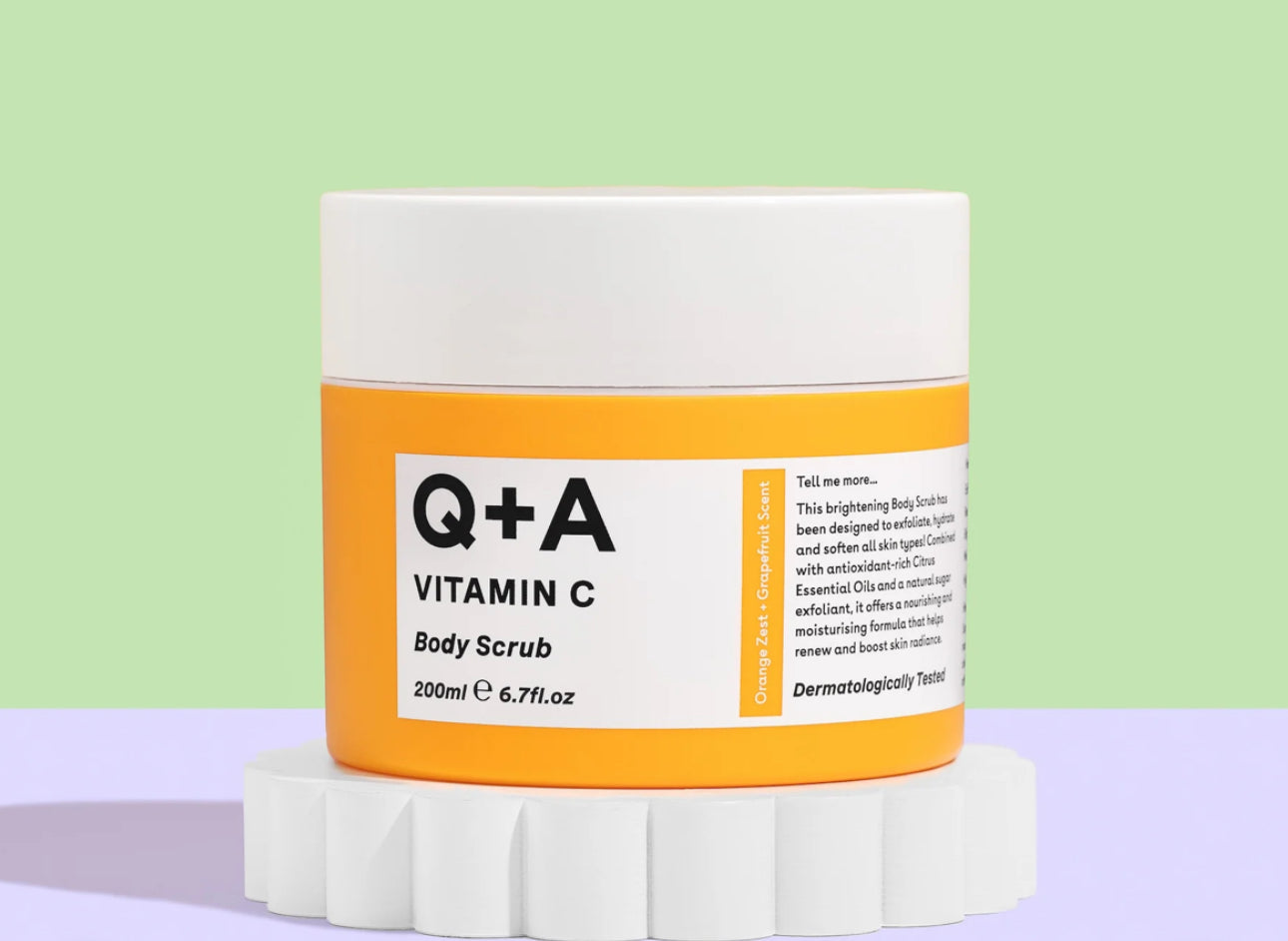 Q+A Vitamin C Body Scrub