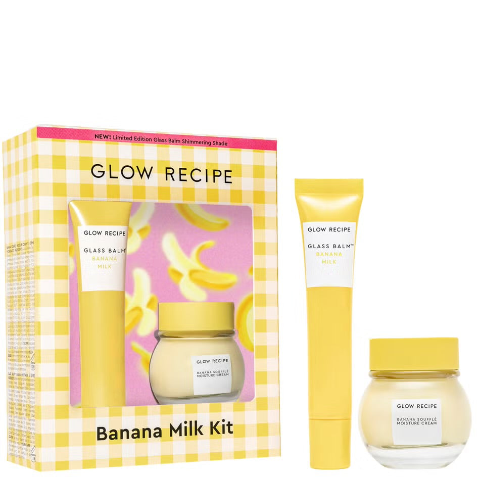Glow Recipe Banana Milk Glass Balm Kit