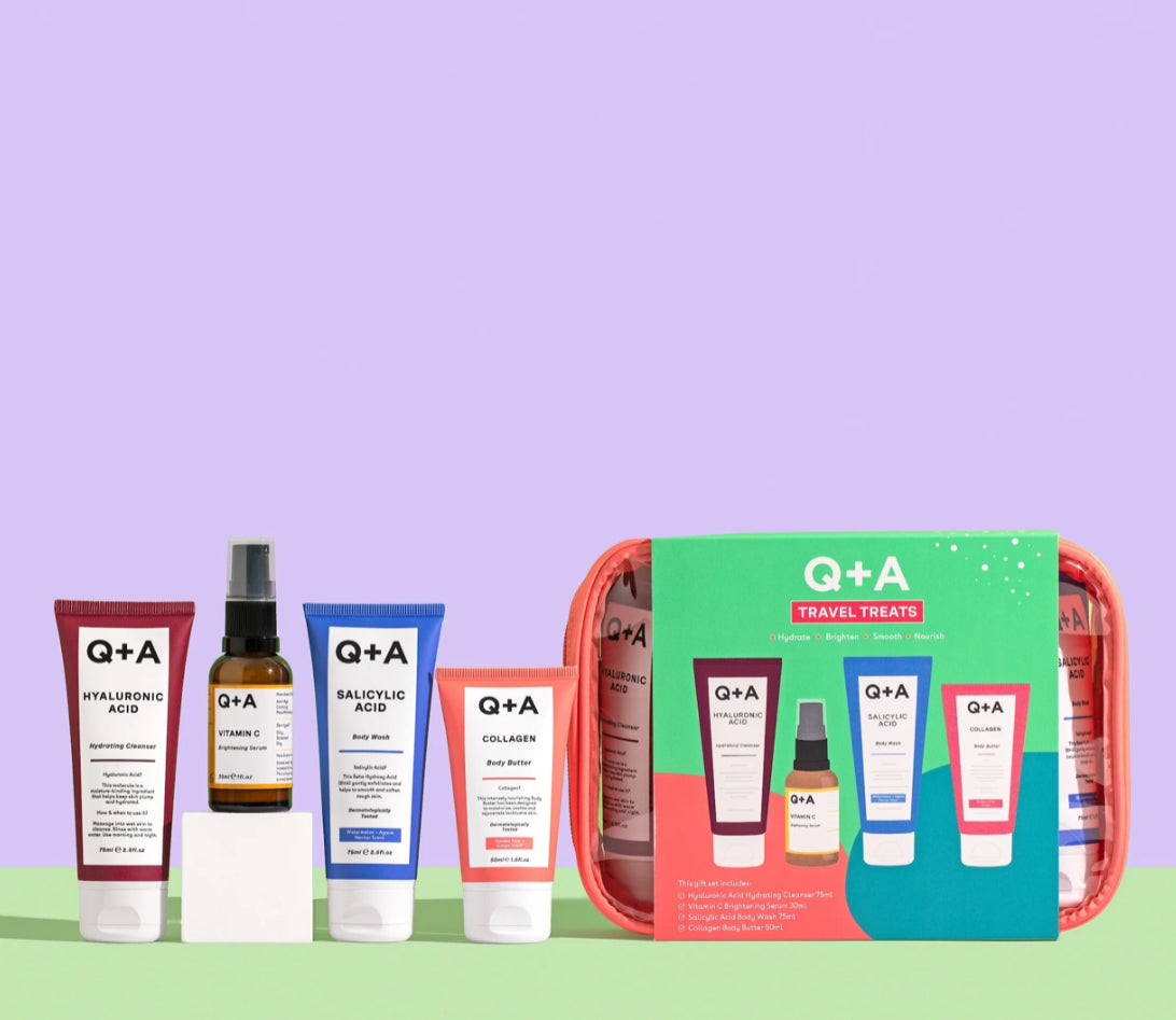 Q+A Travel Treats Gift Set