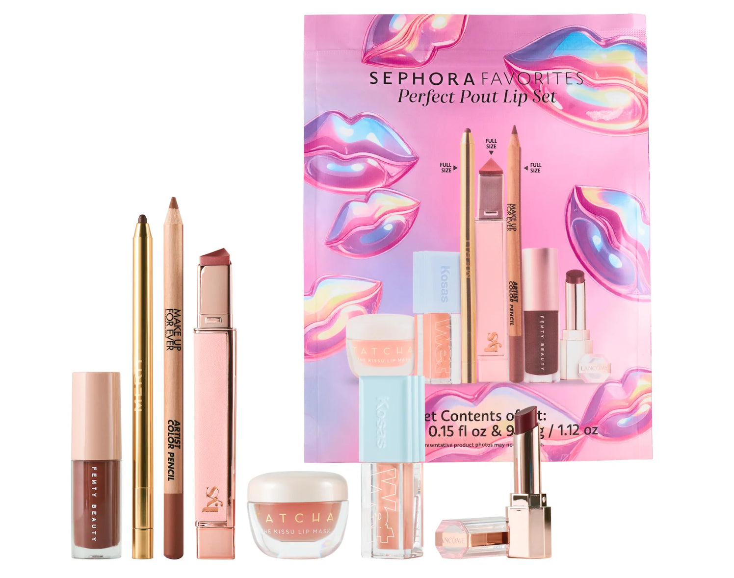 Sephora Favorites
Perfect Pout Makeup Lip Value Set