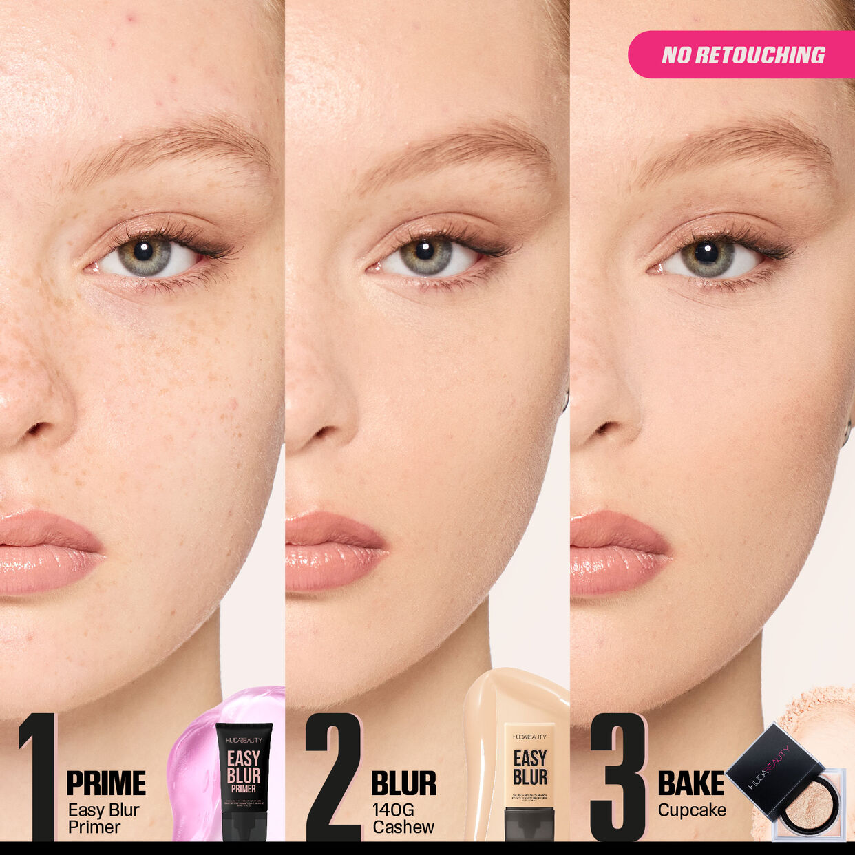 Easy Blur Natural Airbrush Foundation with Niacinamide