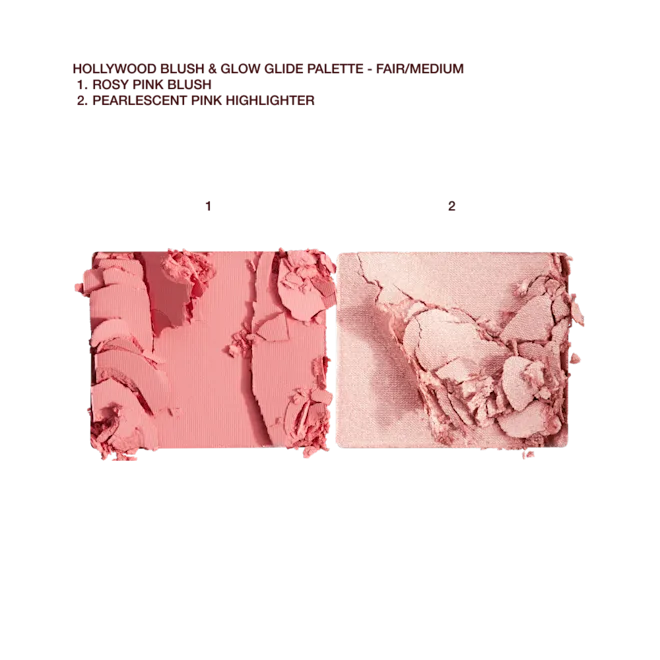 HOLLYWOOD BLUSH & GLOW GLIDE PALETTE