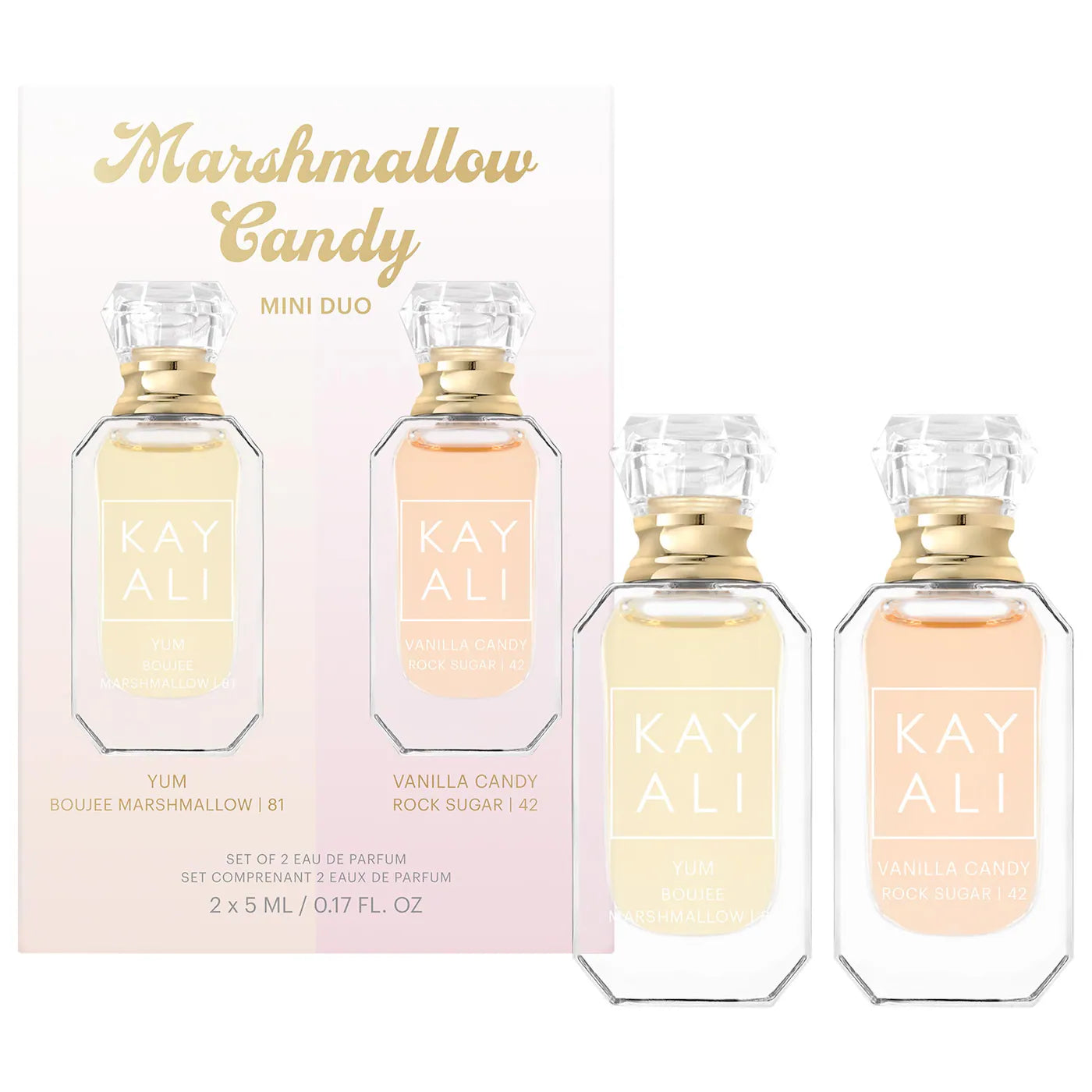 KAYALI
Marshmallow Candy Mini Duo Perfume Gift Set