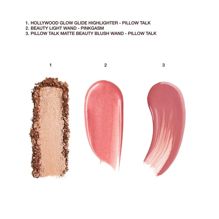 Charlotte Tilbury Hollywood Blush And Glow Glide Kit - Full Size Product Set
