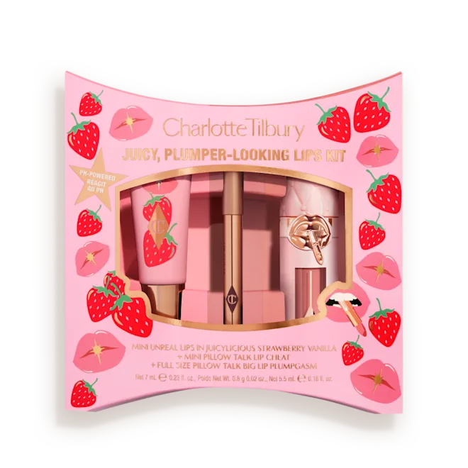 Charlotte JUICY, PLUMPER-LOOKING LIPS KIT