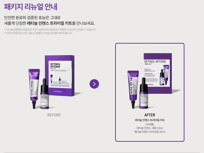 SOME BY MI - Retinol Intense Trial Kit