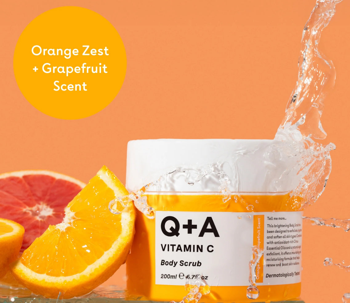 Q+A Vitamin C Body Scrub