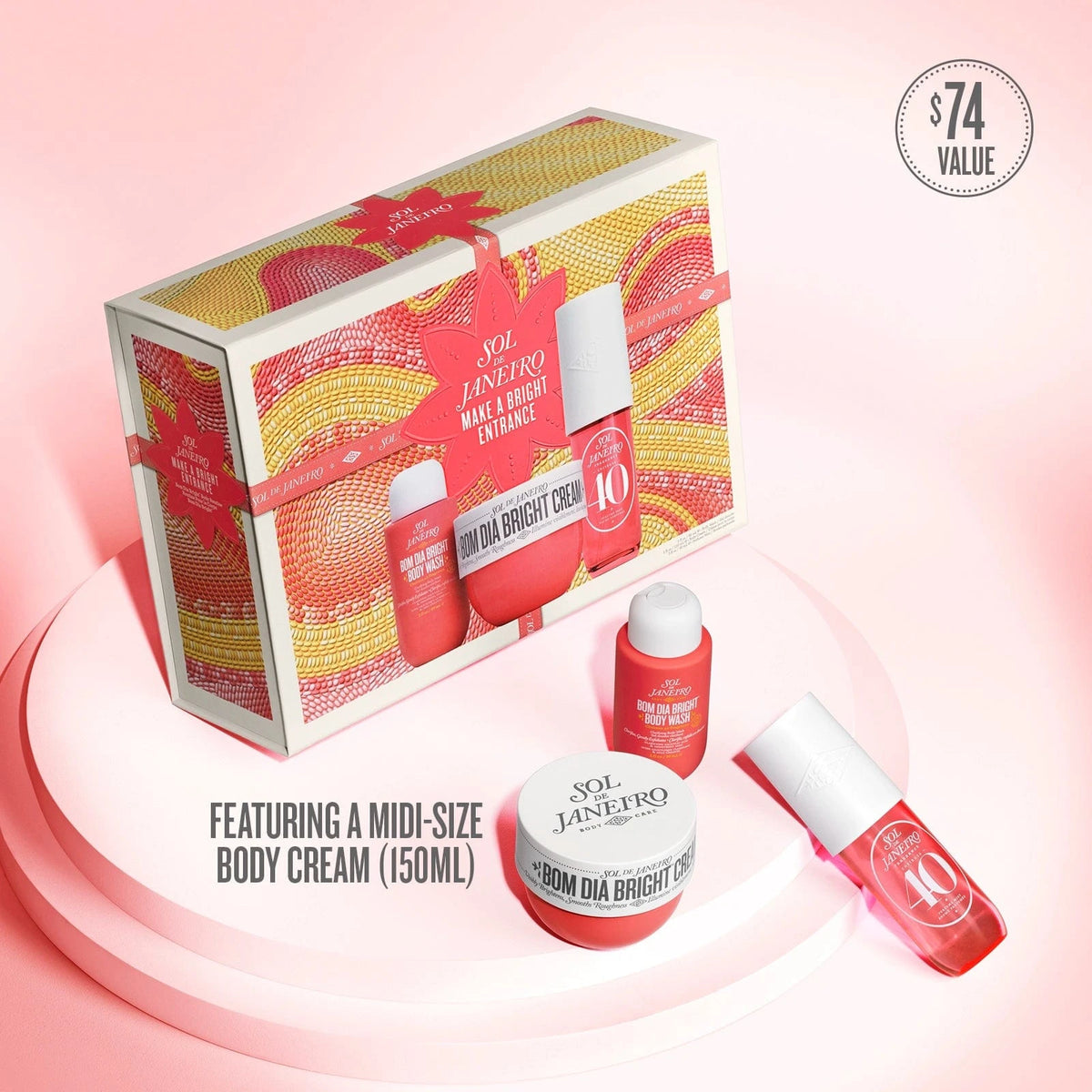 Sol de Janeiro MAKE A BRIGHT ENTRANCE BOM DIA BRIGHT™ BODY ROUTINE SET