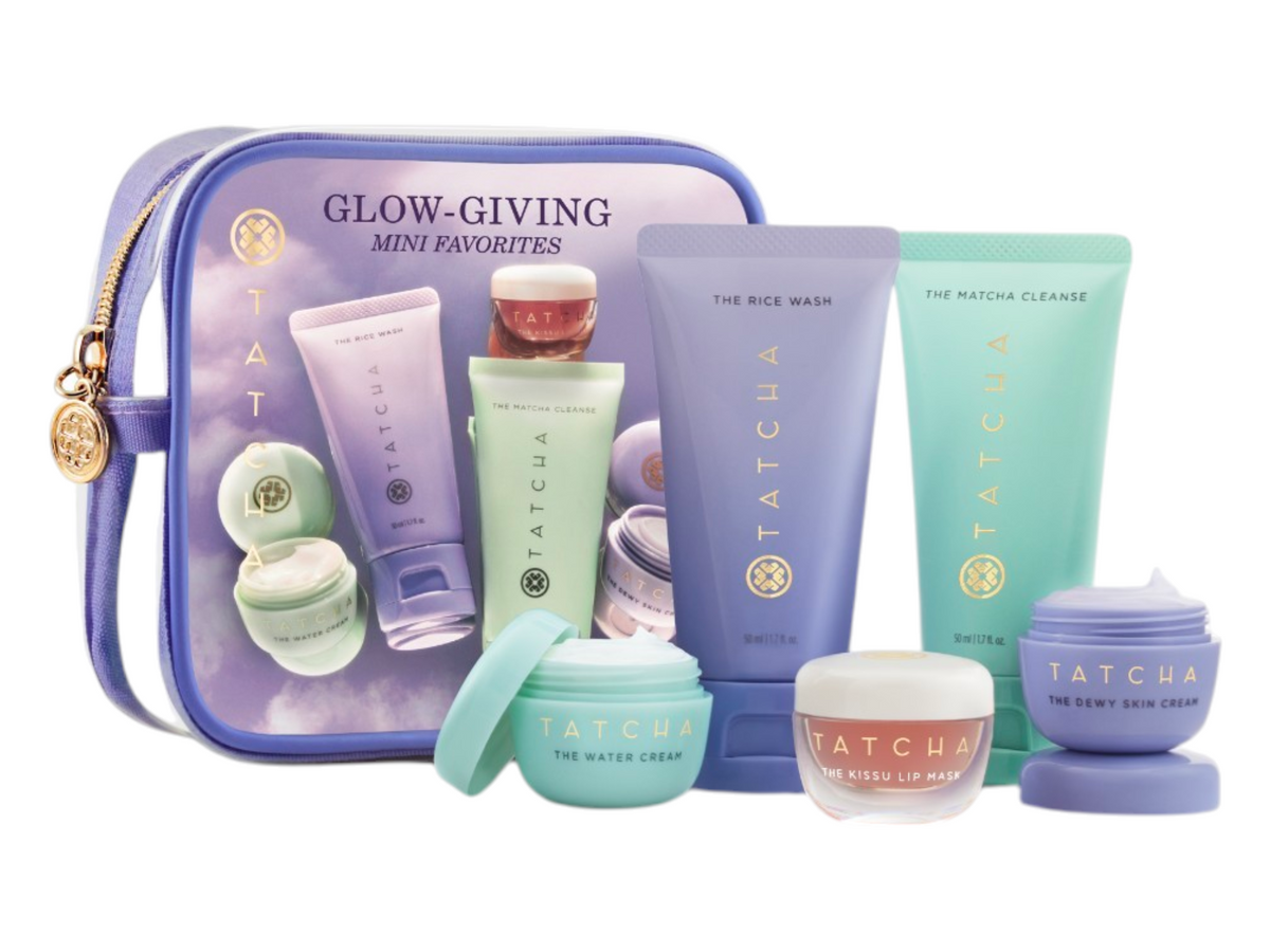 Tatcha's New Glow Giving Mini Favourites Kit