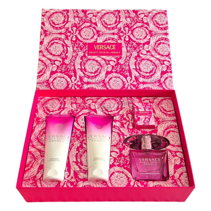 Versace Bright Crystal Absolu Set