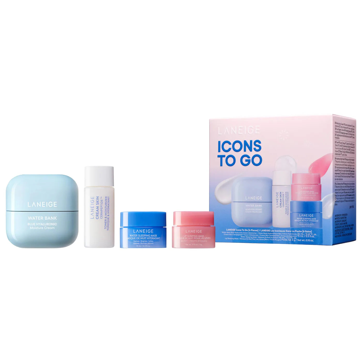 LANEIGE  Icons To Go Set